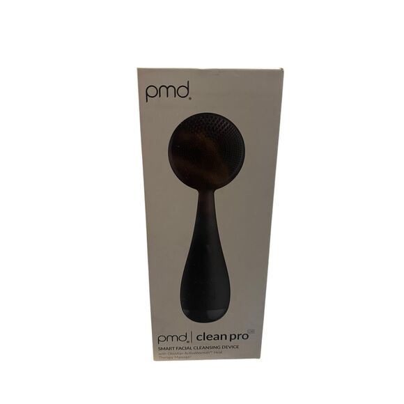 PMD Clean Pro OB Smart Facial Cleansing Device – Black Obsidian ActiveWarmth Hea - Picture 1 of 4